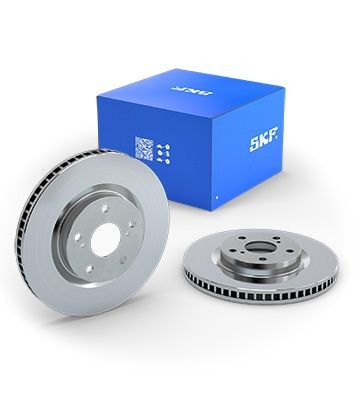 Braking Vented Brake Disc SKF VKBD 80140 V2 Fits Ford C-Max Focus Front 5 Holes