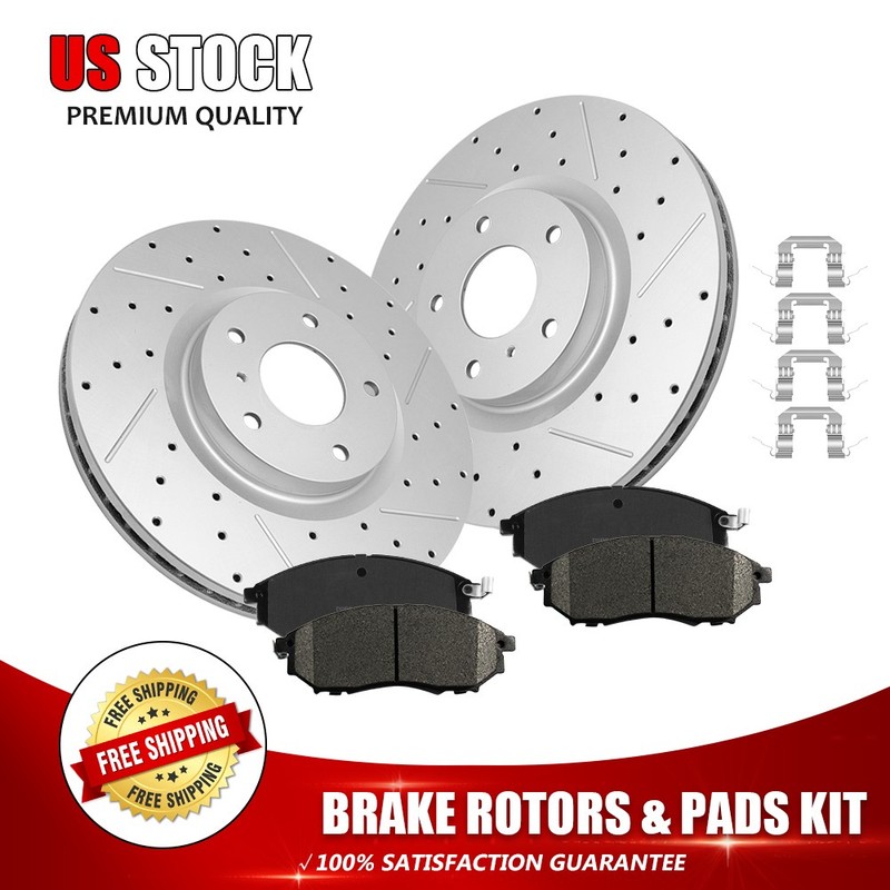 Front Brake Rotor Pad For Nissan 350Z 370Z Infiniti EX35 G35 M37 Q70 Q70L QX70