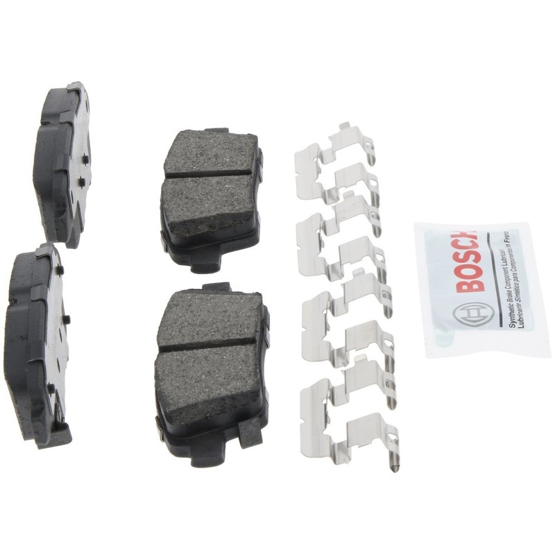 Bosch OEM Front & Rear Ceramic Brake Pads Kit For 2015-2016 Hyundai Genesis gallery