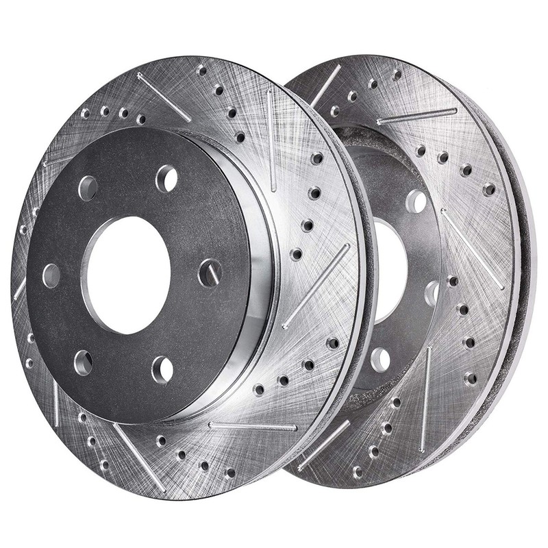 Fits Buick Enclave Chevrolet Traverse Gmc Acadia Front Drilled Rotors Brake Pads gallery