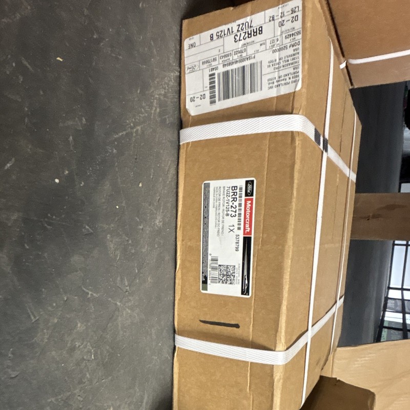 OEM Ford Motorcraft Disc Brake Rotor BRR-273