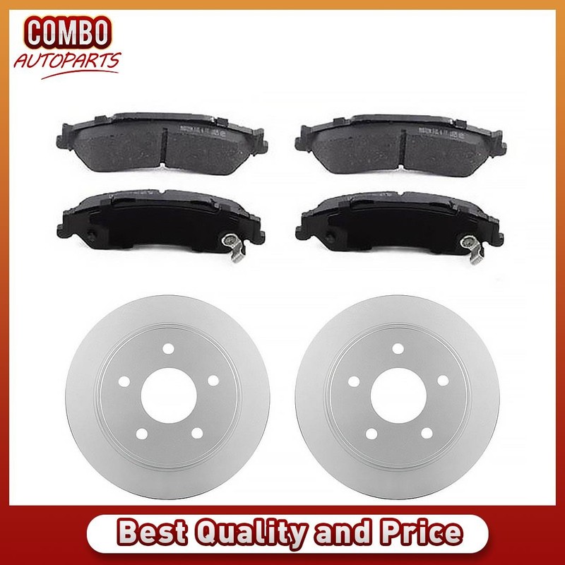 Rear Brake Rotors Brake Pads Fits 1997-2005 Chevrolet Blazer