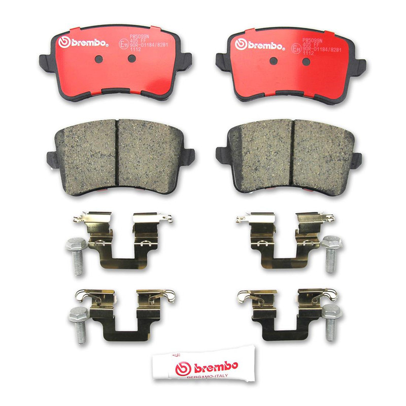 Brembo Rear Brake Kit Ceramic Pads Xtra Disc Rotors for Audi A4 A5 Q allroad Q5 gallery