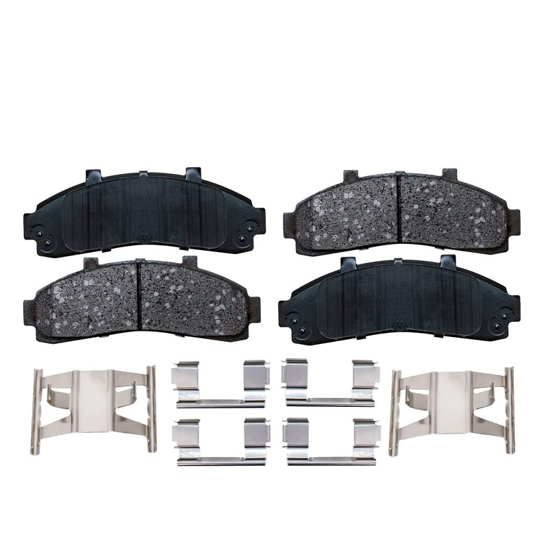 RWD 11.28" Front Drilled Rotors Brake Pads for Ford Explorer Ranger Mazda B3000 gallery