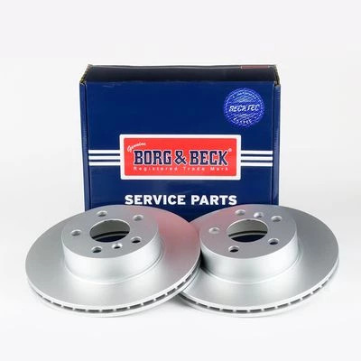 Borg & Beck BBD5609 Front Brake Discs Pair 294mm Vented Fits Bmw 2 3 Series