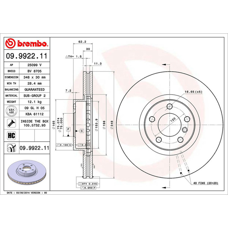 Brembo Front Rear Disc Brake Rotors Brake Pads for 2009 2010 BMW X6 gallery