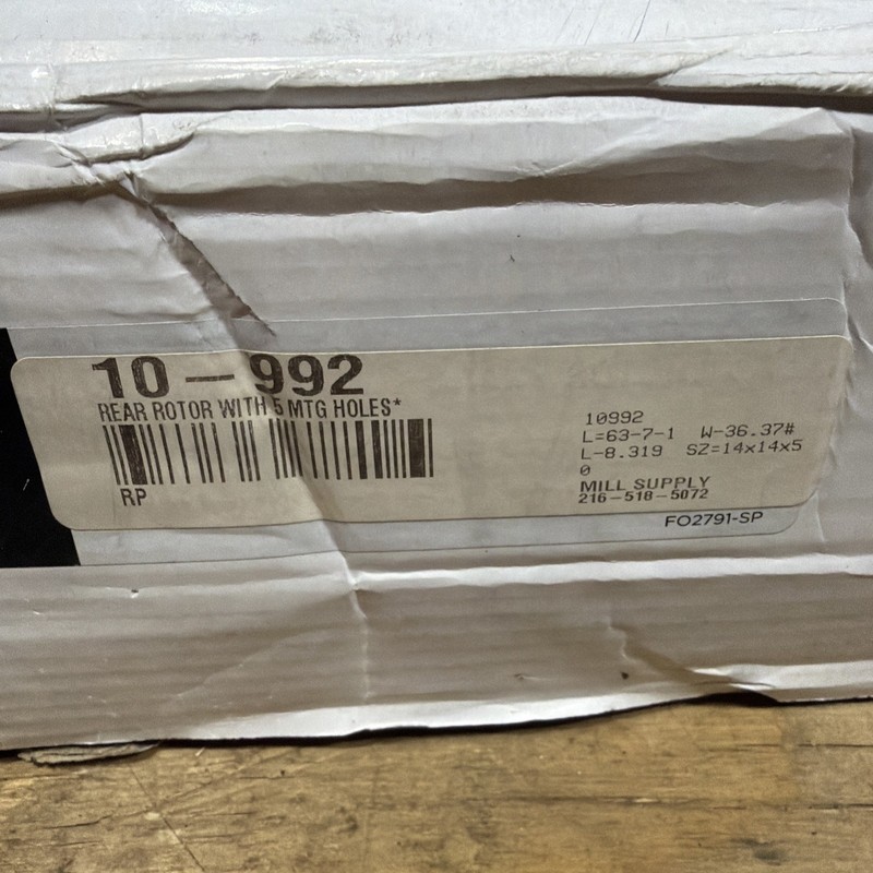 Raybestos 5622 Rear Brake Rotor Workhorse W16 W18 W42 RV Chassis 49-880802 10992 gallery