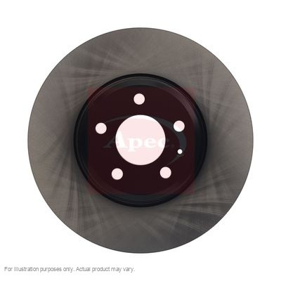 2x APEC Front Brake Discs For AUDI A4 B9 Avant (8W5, 8WD) 1.4 TFSI 2016-19 gallery