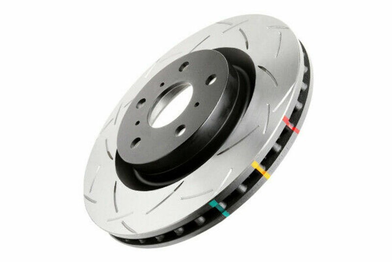 DBA 4000 Series Slotted Rear Rotors – Pair for 08+ Subaru STI – 42656S-10