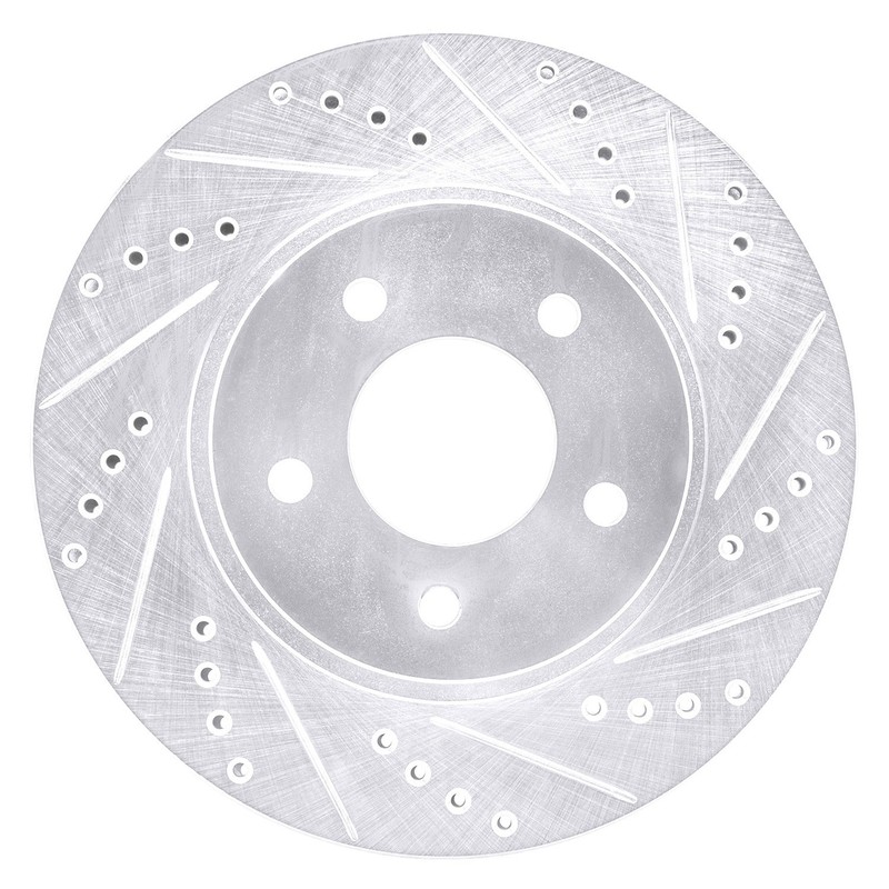 For Chevy Equinox 05-06 Brake Rotor DFC Premium Drilled & Slotted Front