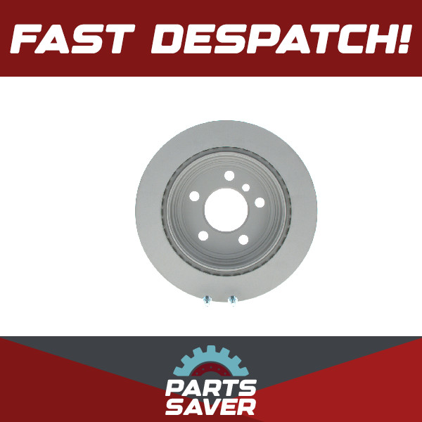 2x Brake Discs Pair Vented fits BMW 320D 2.0D Rear 12 to 21 300mm Set Bosch New