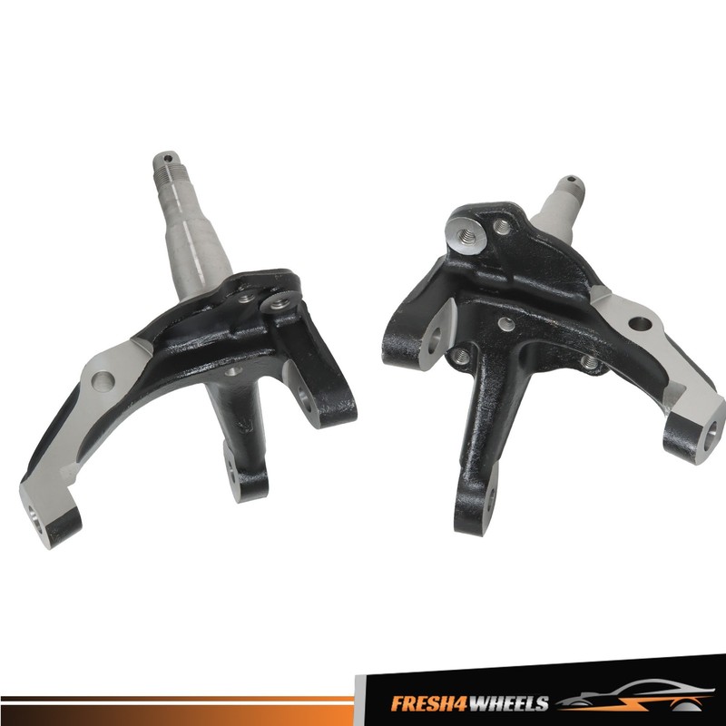1974-1978 For Ford Mustang II Pinto Forged Steel 1-Piece Stock Height Spindles gallery