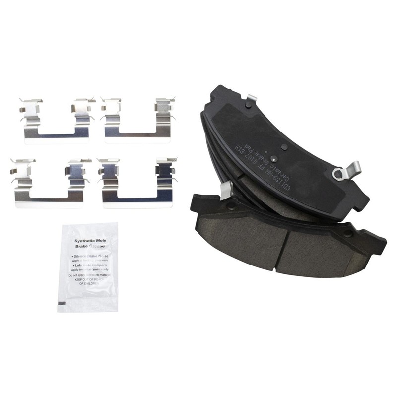Wheel Hub Ceramic Brake Pad Rotor Front Kit w/Chemicals gallery