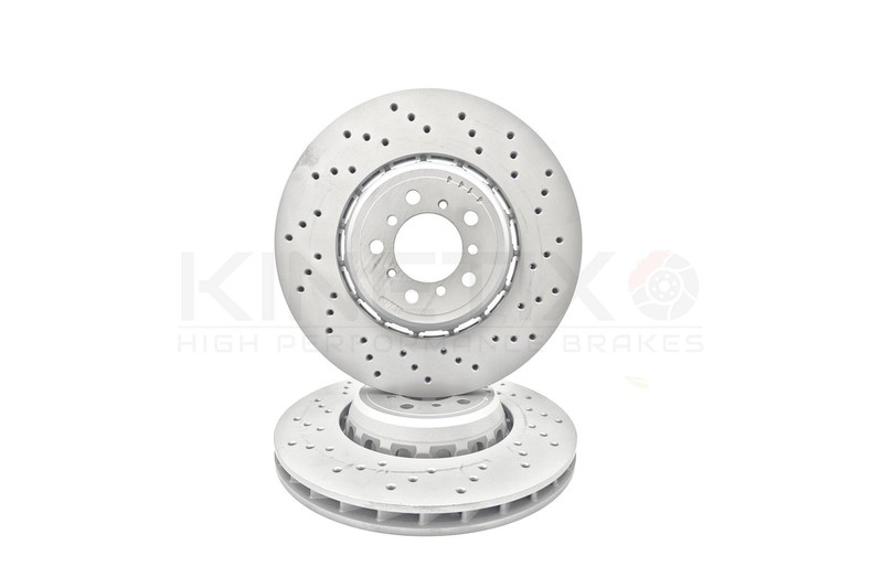 FOR BMW M3 F80 FRONT LEFT RIGHT DRILLED BRAKE DISCS BREMBO Xtra PADS SENSOR gallery