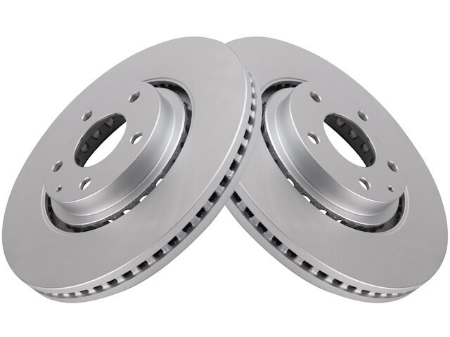 TRQ 75XV58Z Front Brake Rotor Set Fits 2016-2021 Mazda CX9