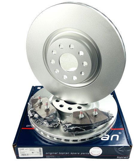 VW GOLF R MK7 GTI AUDI S3 (2012-) GERMAN Front Brake Discs + Pads | 340mm