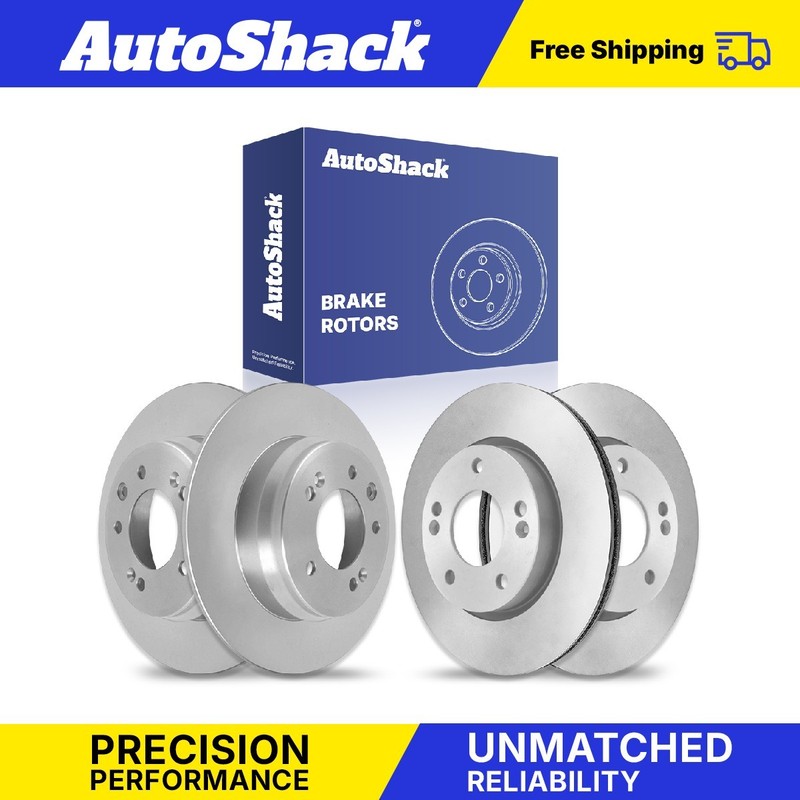 Front Rear Brake Rotors Set for Hyundai, Elantra 2009-2012, FWD L4 2.0L