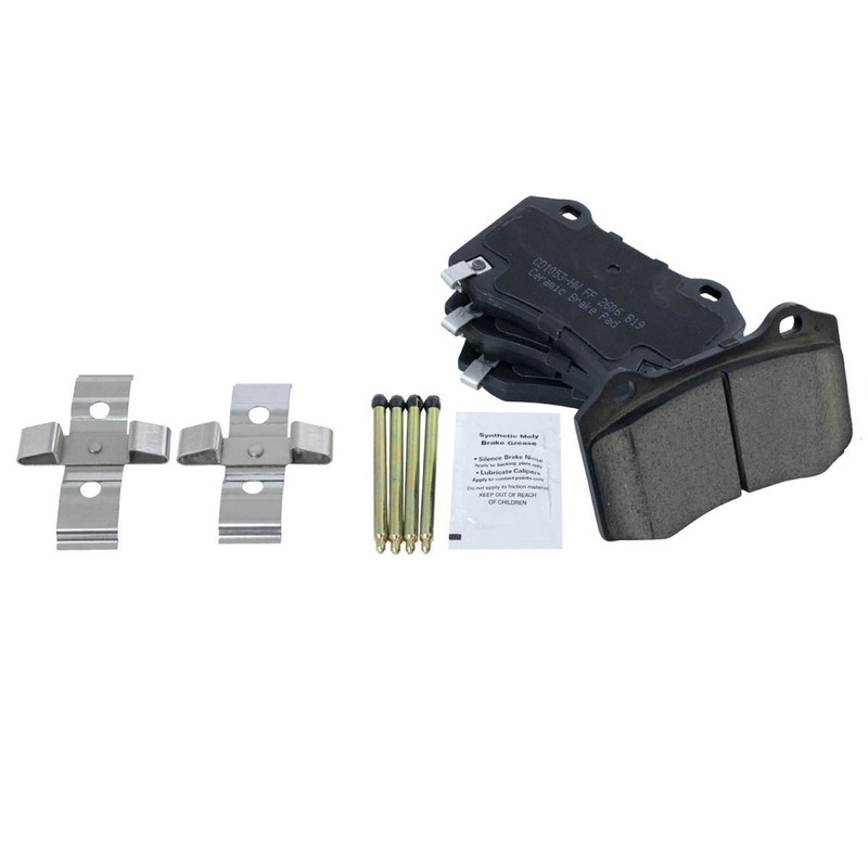 Front Brake Pad & Rotor Kit Ceramic Fits 05-07 GMC gallery