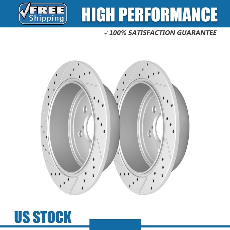 286mm Rear Disc Pair Brake Rotors for Subaru Forester Impreza Legacy Outback BRZ