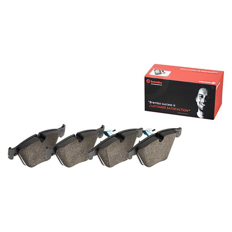 Brembo Front Brake Kit 348mm Disc Rotors Low-Met Pads Sensor For BMW E60 E63 E64 gallery