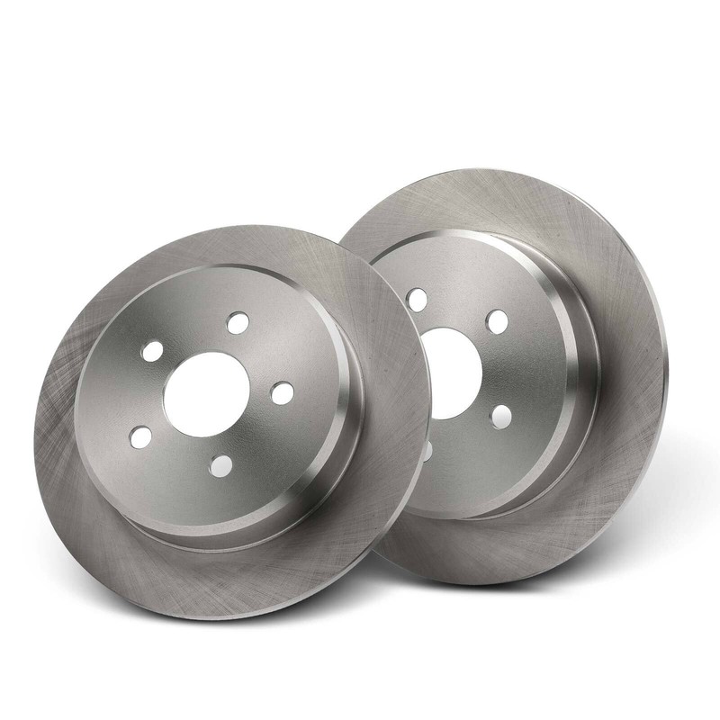 A-Premium Rear Disc Brake Rotors for Chrysler PT Cruiser 2001-2003 Dodge Neon gallery