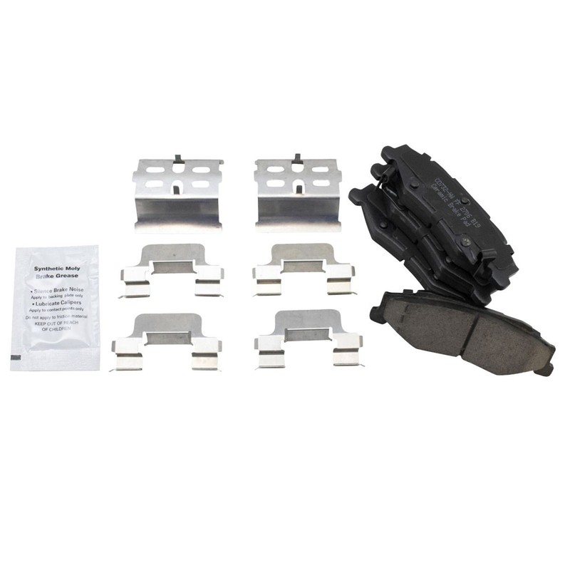 Performance Rear Brake Pad & Rotor Kit Performance Fits Cadillac Chevrolet gallery