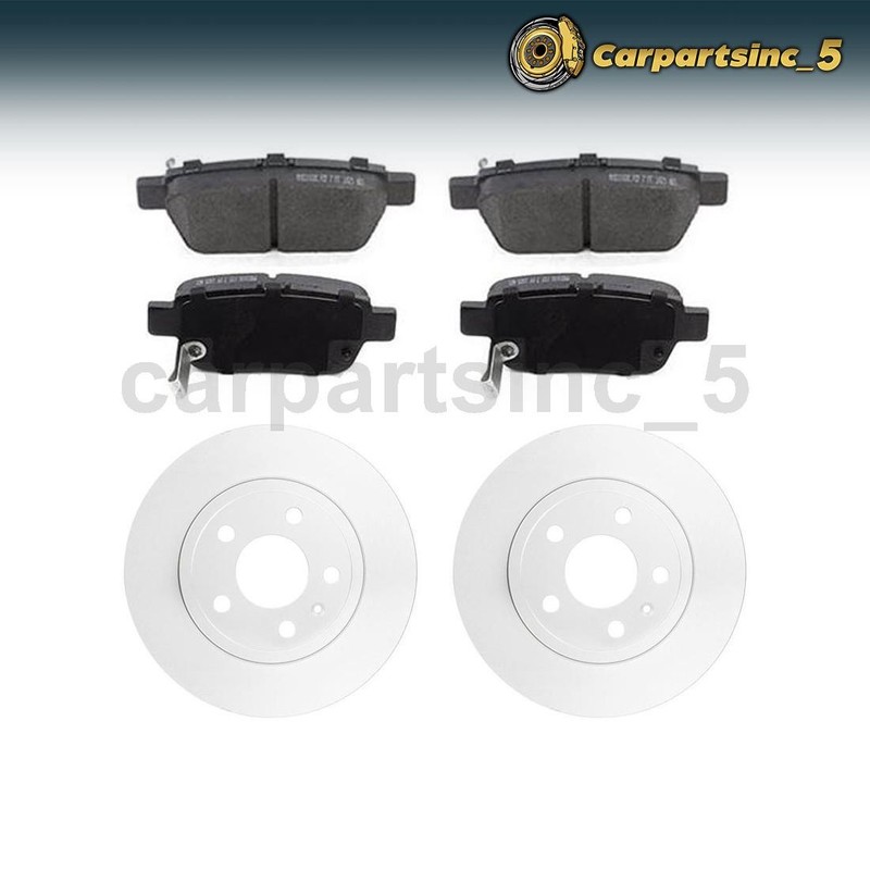 Rear Brake Pad Brake Rotor Fits Audi A4 Audi A4 Quattro Seat Exeo