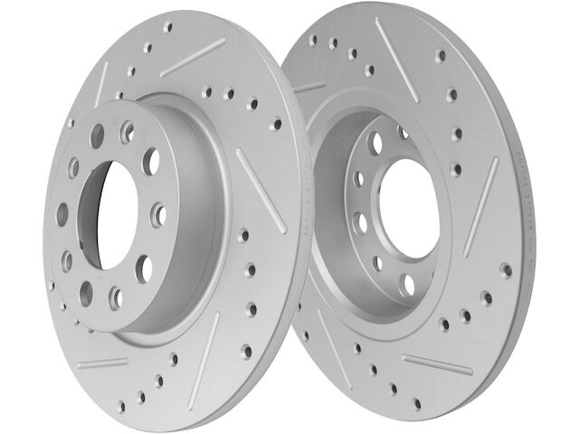 Rear Brake Rotor Set For 2017-2022 Jeep Compass 2020 2018 2019 2021 DT679PJ