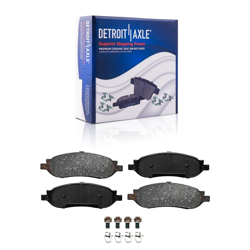 Brakes Rotor + Pad SRW 4x4 Ford F-350 SD Front Rear Brake Rotors +Pads 4WD gallery