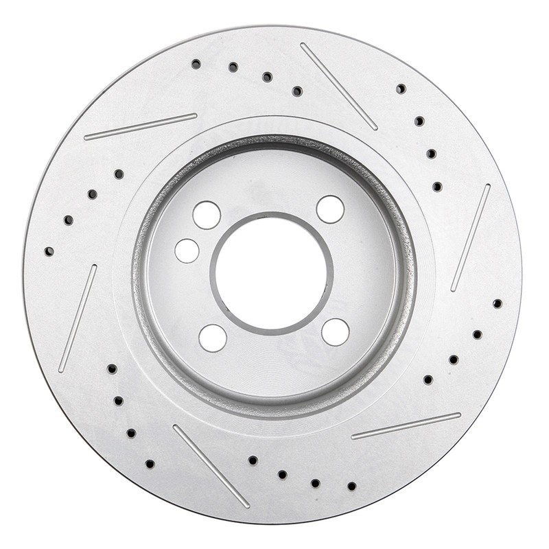 Front Drilled 2x Brake Rotors Discs 4x Ceramic Pads For Mini Cooper 2002-2006 gallery