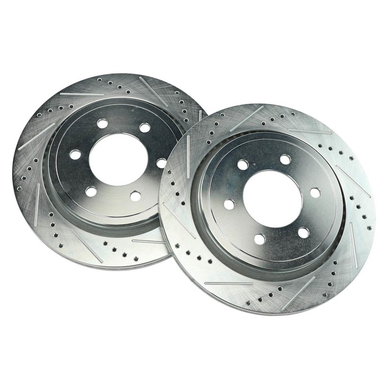 2-Wheel Set Brake Discs Rear for F150 Truck Ford F-150 2015-2017