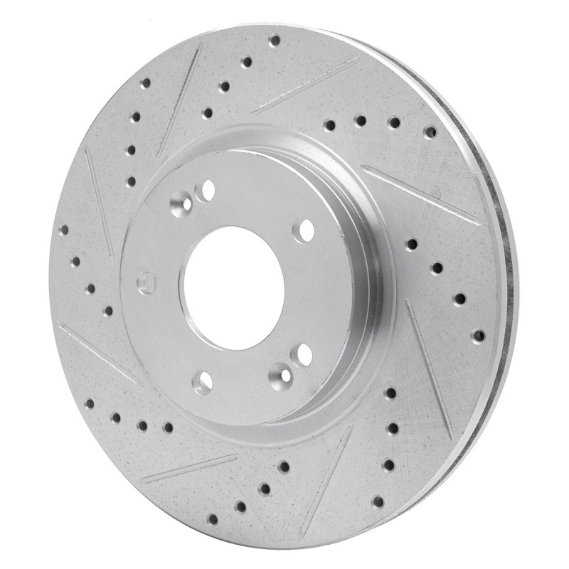For Hyundai Santa Fe 10-12 Brake Rotor DFC Premium Drilled & Slotted Front gallery