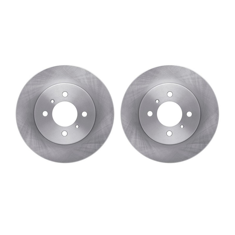 For Mitsubishi Lancer 2002-2007 Brake Rotor Set Front | 1-Pc Constr. | Cast Iron gallery