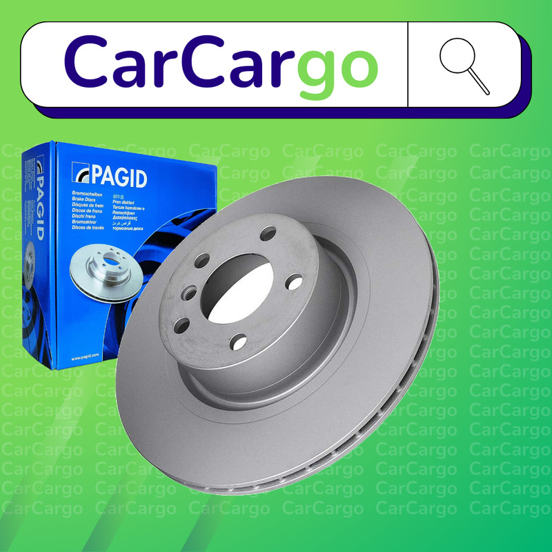 Pagid Vented Rear Brake Discs Pair For BMW X4 28i xDrive 2014-2018 330 mm