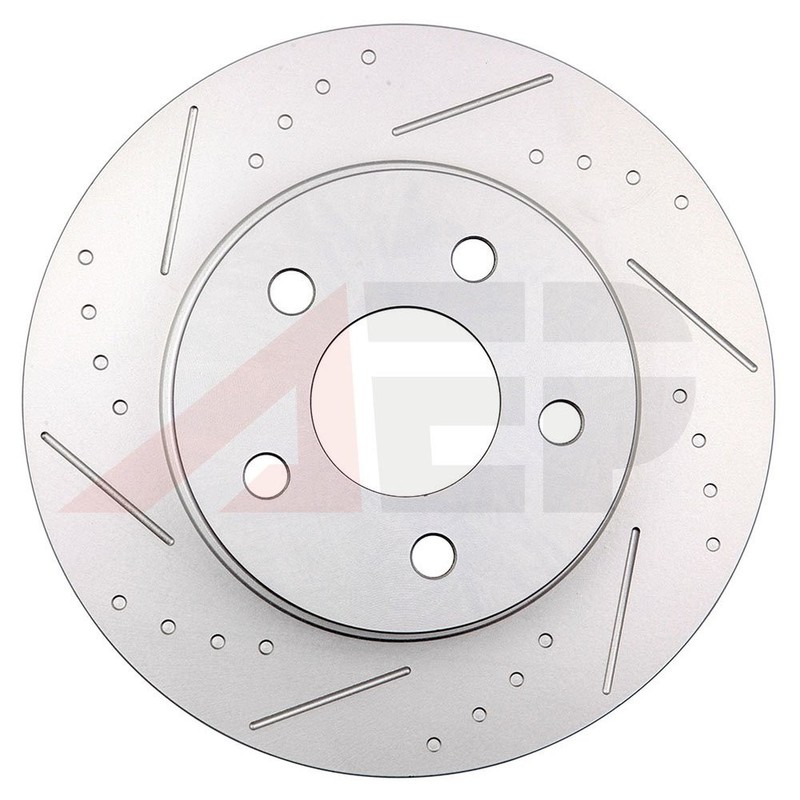 2 * Rear Slotted Brake Rotors Discs For 2007 2008 2009 2010 PONTIAC G5 G6 2.2L gallery