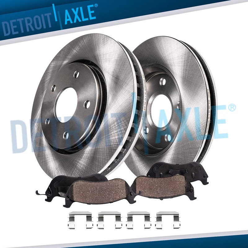 11.81 inch Front Brake Rotors Ceramic Brake Pads for Hyundai Tucson Kia Sportage