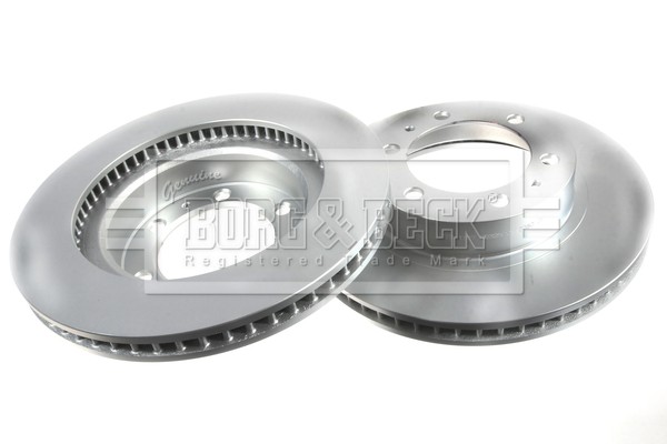 2x Brake Discs Pair Vented Front 319mm BBD5375 Borg & Beck Set 435120K090 New gallery