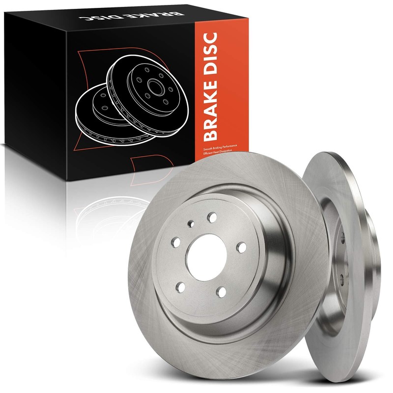 2x Disc Brake Rotors for Ford Escape 2017-2019 Fusion 13-20 Lincoln MKC MKZ Rear