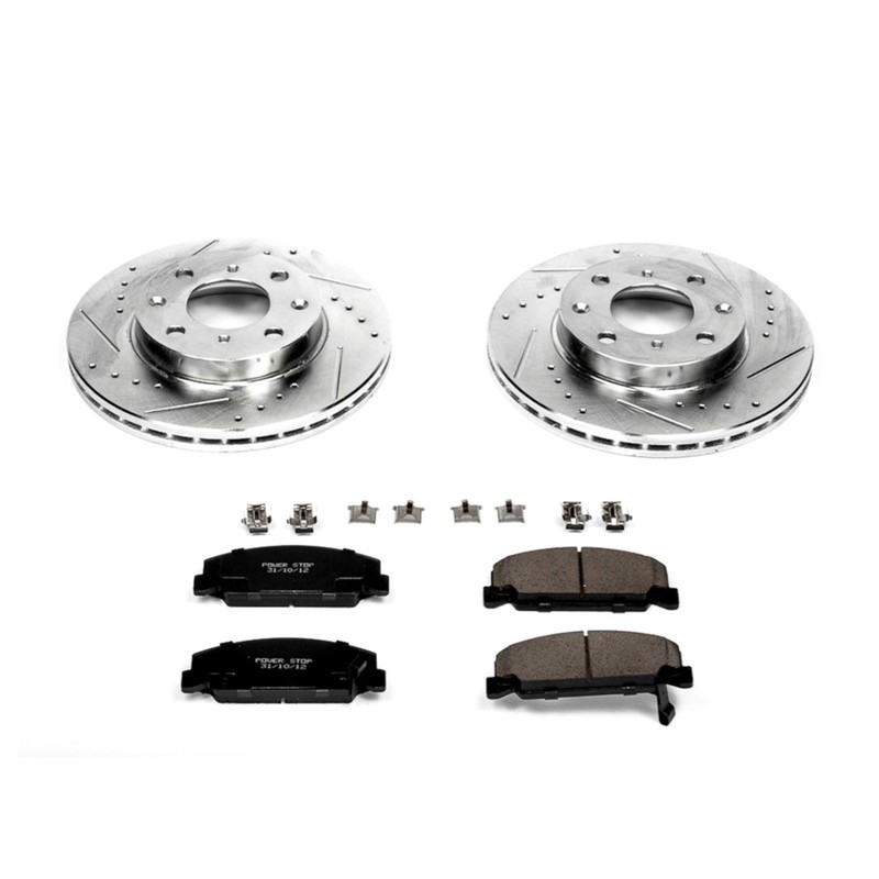 Powerstop K699 Premium Rubberized Shims Z23 Evolution Sport for 90-00 Civic CRX