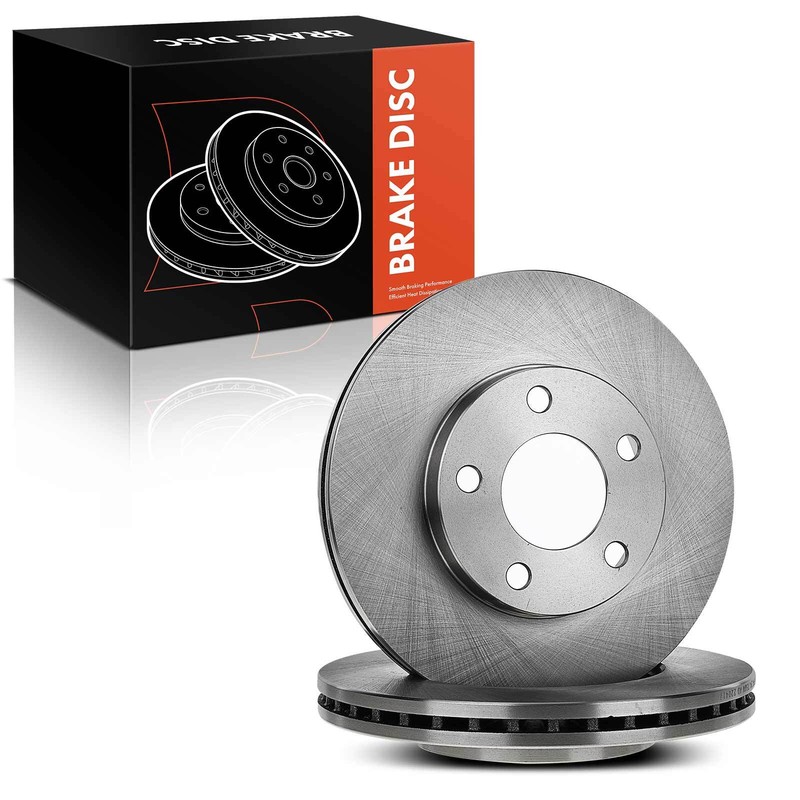 2x Front Left & Right Disc Brake Rotors for Ford Mustang 1994-2004 Base GT 5Lug gallery
