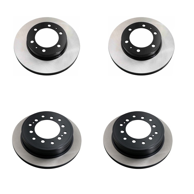 Advics 319mm Front & Rear Vented Disc Brake Rotor Kit for Toyota FJCruiser 10-14