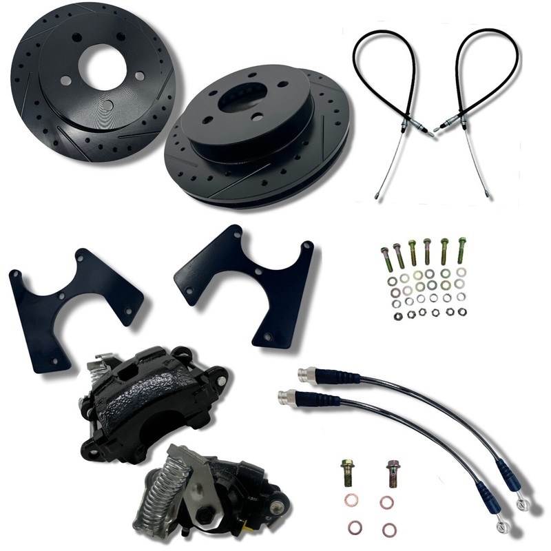 1963-1987 Chevy C10 Blackout Rear Disc Brake Conversion Kit 5×5