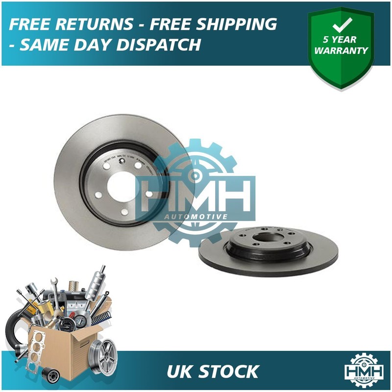 Fits Audi A4 2015- A5 2016- Q5 2016- + Other Models HMH Rear Brake Discs gallery