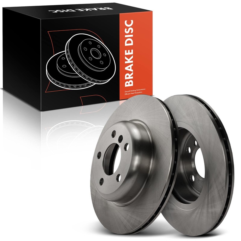 2x Disc Brake Rotors for BMW 528i 2011-2016 528i xDrive 2012-2016 Front LH & RH