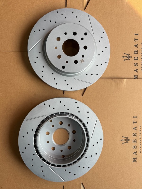 OEM 2008-2020 Maserati GranTurismo Gran Turismo Gt front rear brake pads rotors gallery