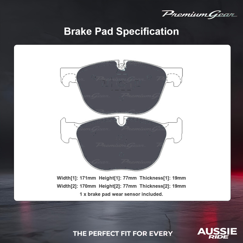 Front+Rear Brembo UV Coated Disc Rotors+KDH Brake Pads for BMW X5 F15 F85 11-18 gallery