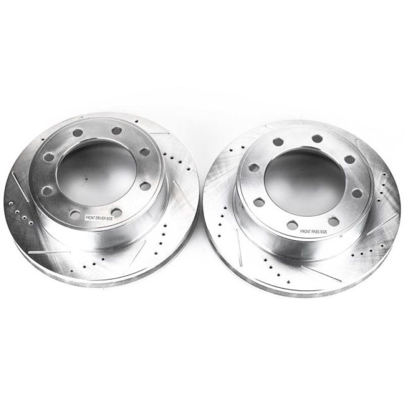 Power Stop AR8580XPR Front Evolution Drilled & Slotted Rotor Pair