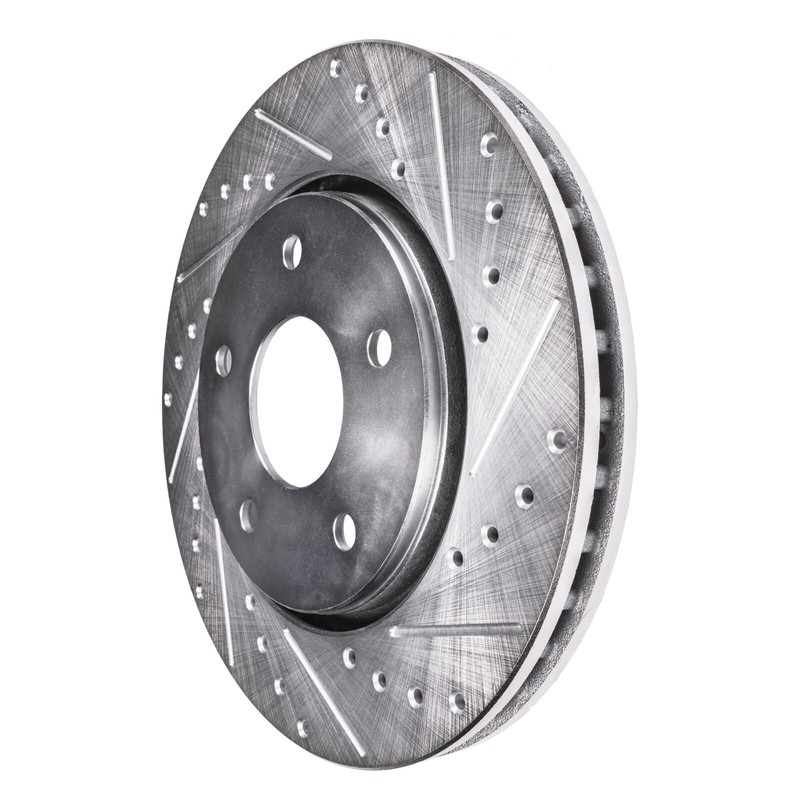 Front and Rear Drilled Slotted Brake Rotors Kit for Chevrolet Trax Buick Encore gallery