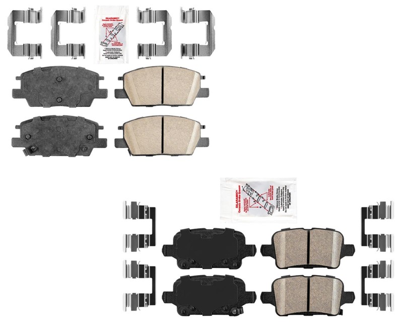 300MM Coated Disc Brake Rotors For 2018-2021 Chevrolet Equinox J60 Braking gallery