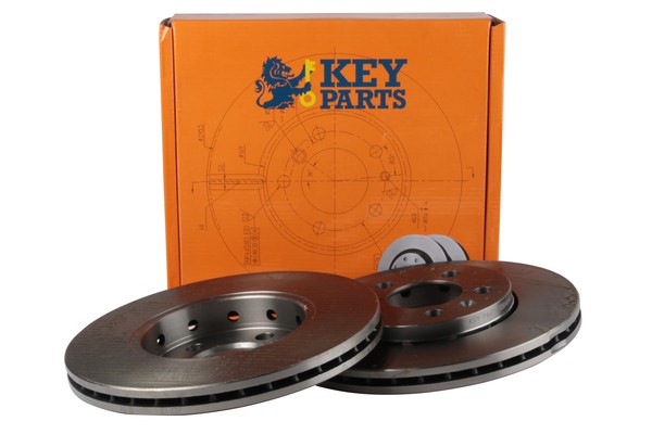 2x Brake Discs Pair Vented fits VW GOLF Mk4 Front 1.4 1.6 1.9D 97 to 05 256mm gallery
